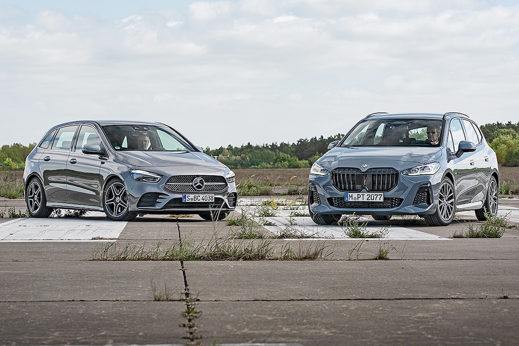BMW 223i xDrive Active Tourer Mercedes B 250 4Matic
