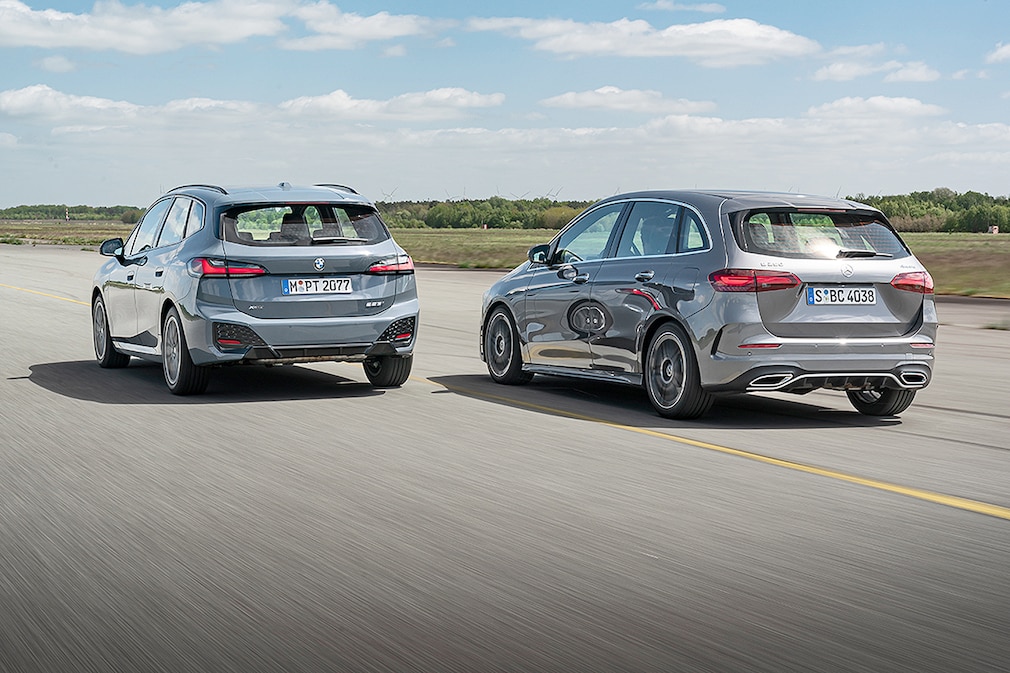 BMW 223i xDrive Active Tourer Mercedes B 250 4Matic