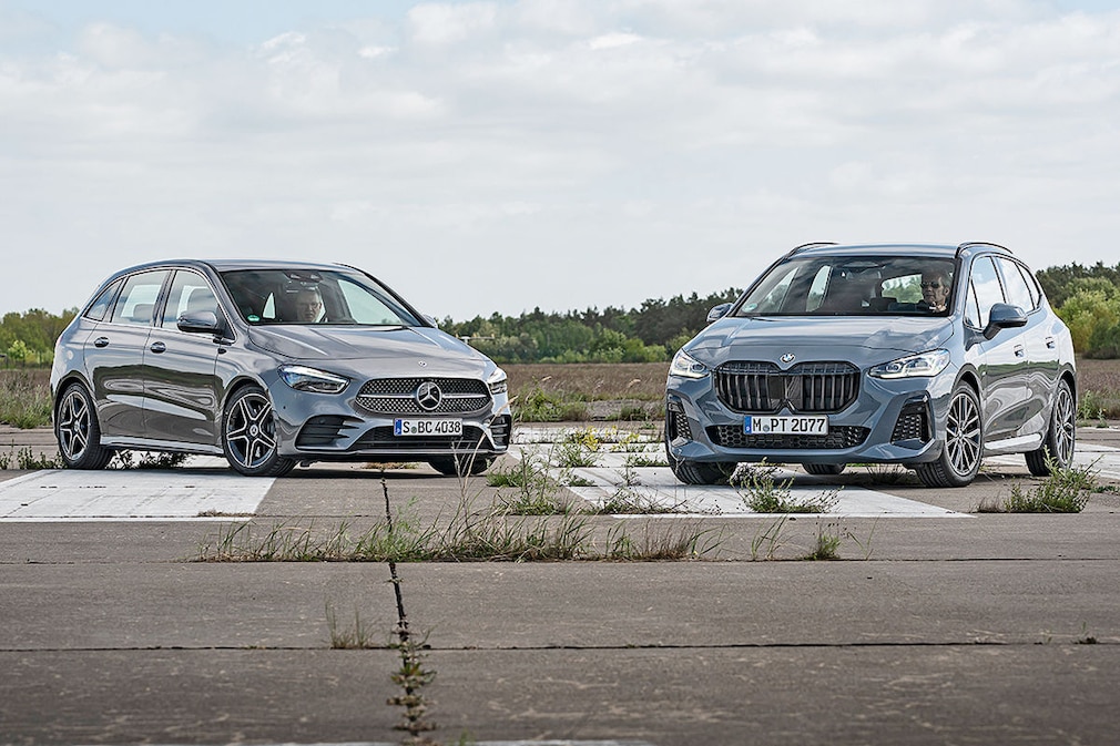 BMW 223i xDrive Active Tourer Mercedes B 250 4Matic