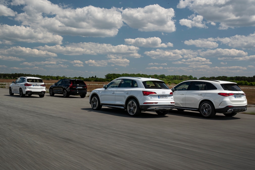 Audi Q5 BMW X3 Mercedes GLC Volvo XC60