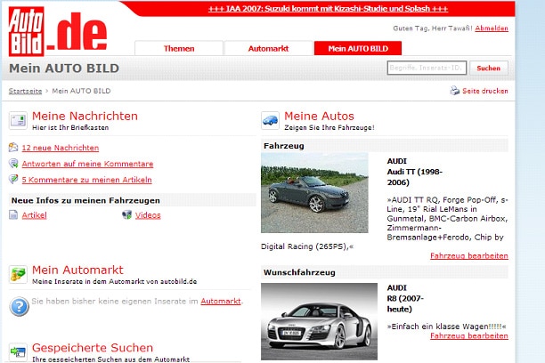 Mein AUTO BILD