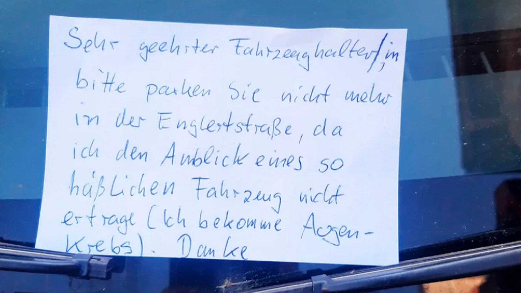 Ruf nach Parkverbot! Nachbarschaftsstreit wegen hässlichem Auto AUTO BILD