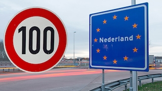 Tempo 100 in den Niederlanden Montage