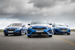 Ford Focus Turnier 1.0 EcoBoost Hybrid Kia Ceed Sportswagon 1.5 T-GDI Skoda Octavia Combi 1.5 TSI ACT