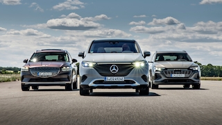 Audi Q8 e-tron 55 quattro  Genesis Electrified GV70  Mercedes EQE 500 4Matic SUV