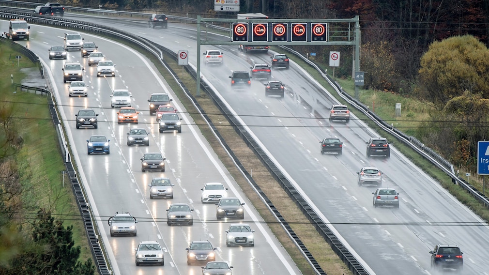 Autobahn A8 in Bayern