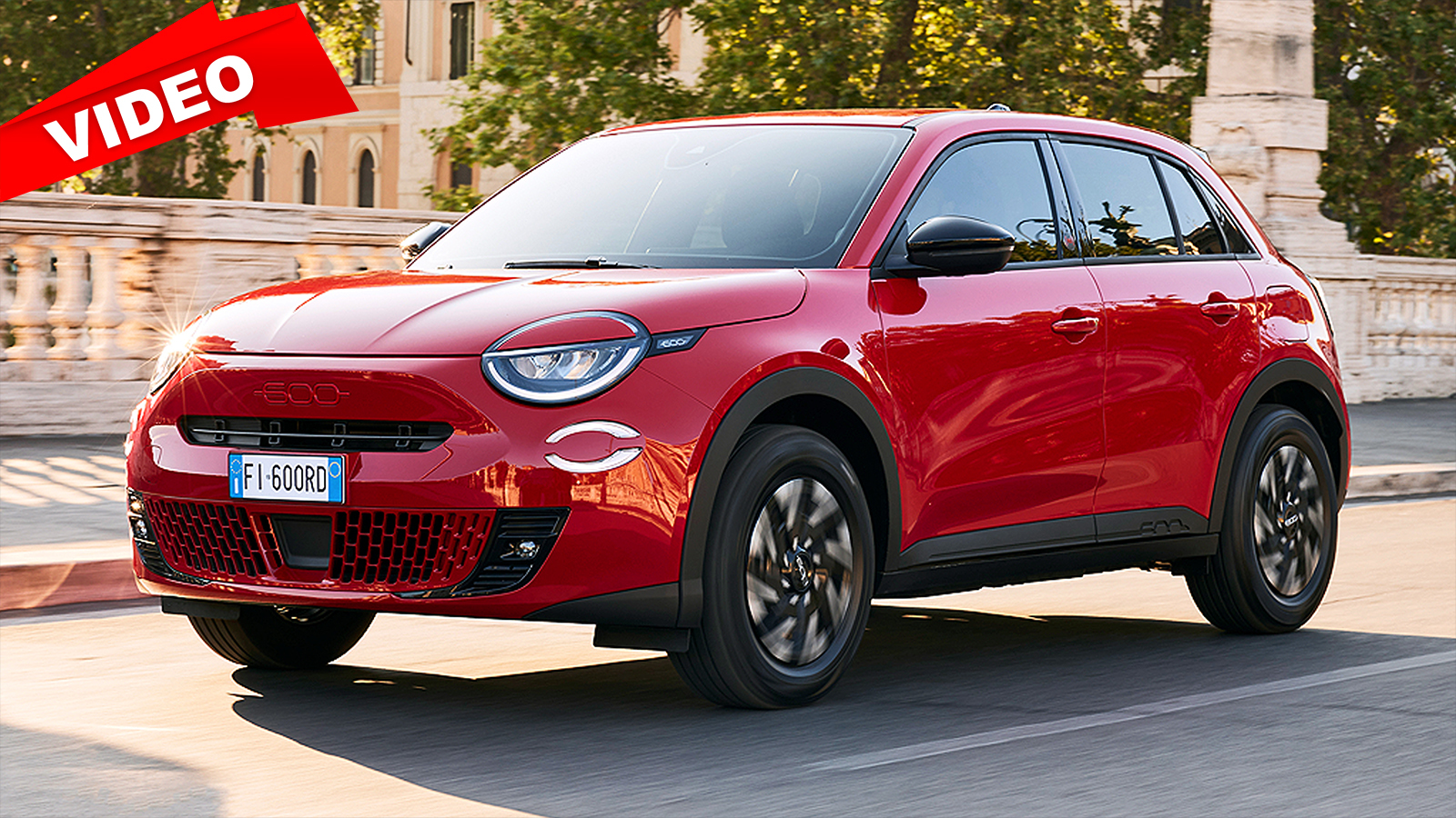 Fiat 600 Elektro 2023 Neuvorstellung SUV Elektro Reichweite 