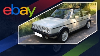 eBay VW Golf I Cabrio