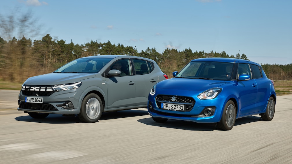 Dacia Sandero TCe 90  Suzuki Swift 1.2 Dualjet Hybrid