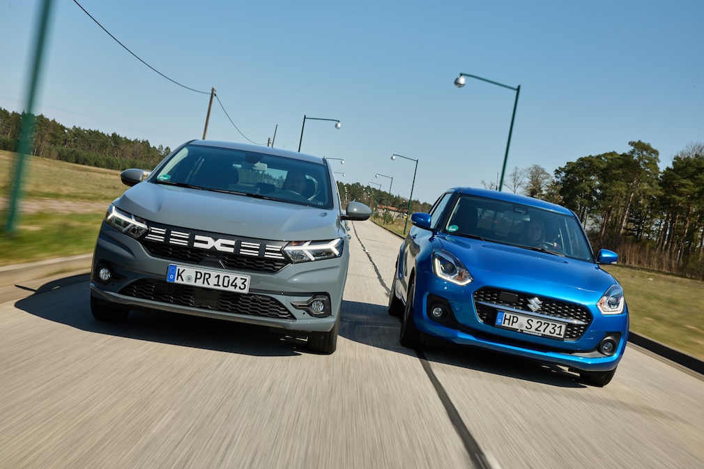Dacia Sandero TCe 90  Suzuki Swift 1.2 Dualjet Hybrid