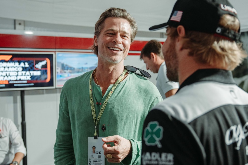 Formel 1: Neuer Film mit Brad Pitt Hollywood im F1 Fahrerlager AUTO