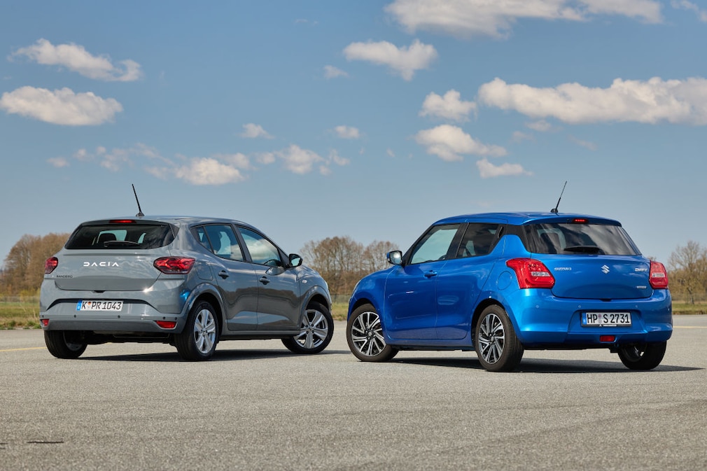 Dacia Sandero TCe 90  Suzuki Swift 1.2 Dualjet Hybrid