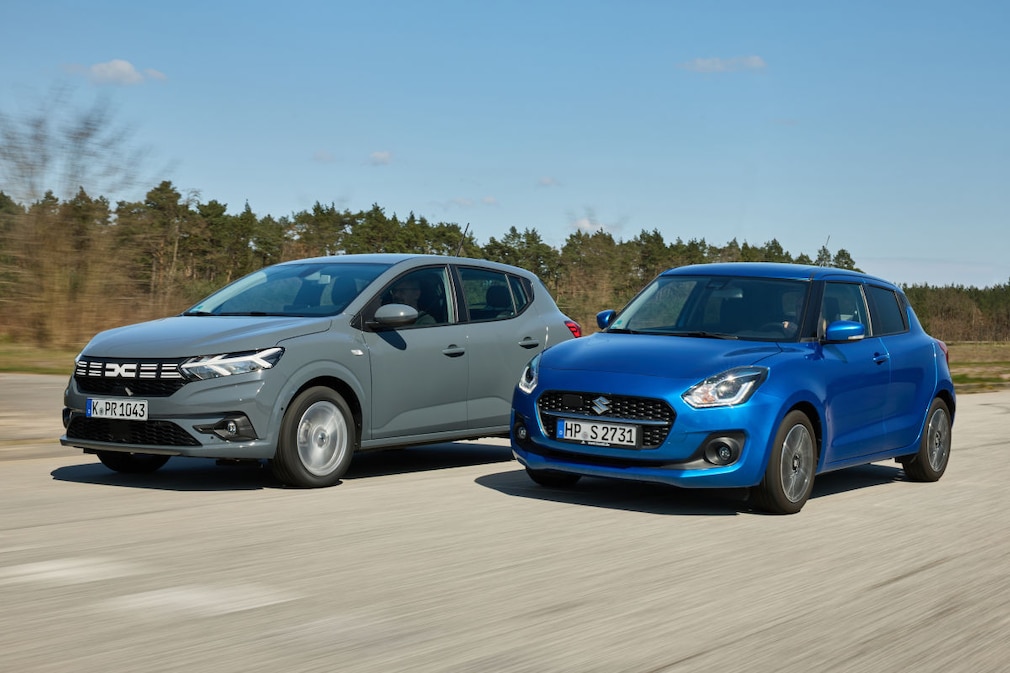 Dacia Sandero TCe 90  Suzuki Swift 1.2 Dualjet Hybrid