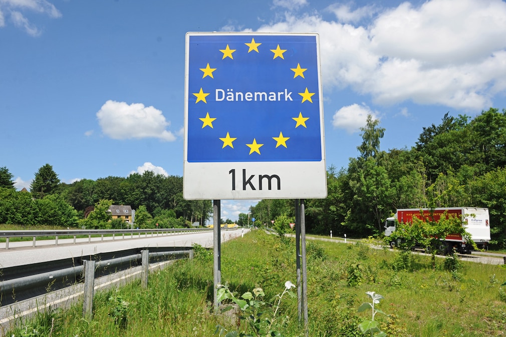 Grenzübergang Dänemark