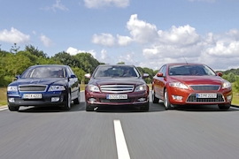 Test Ford Mondeo/Mercedes C 180 K/Skoda Octavia