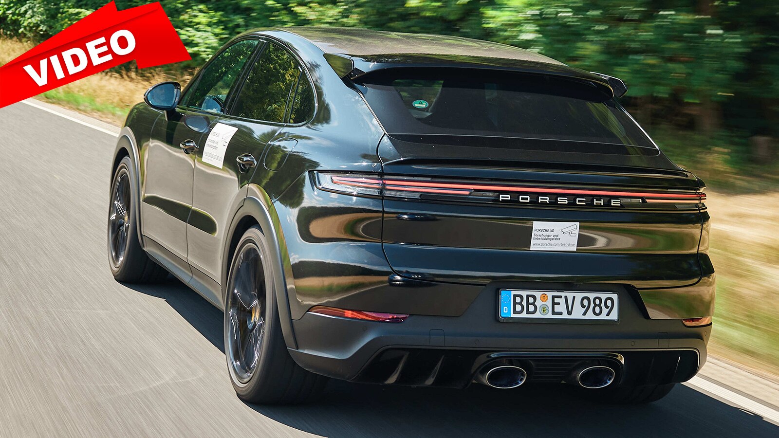 Porsche Cayenne Facelift (2023) erster Check Topmodell AUTO BILD