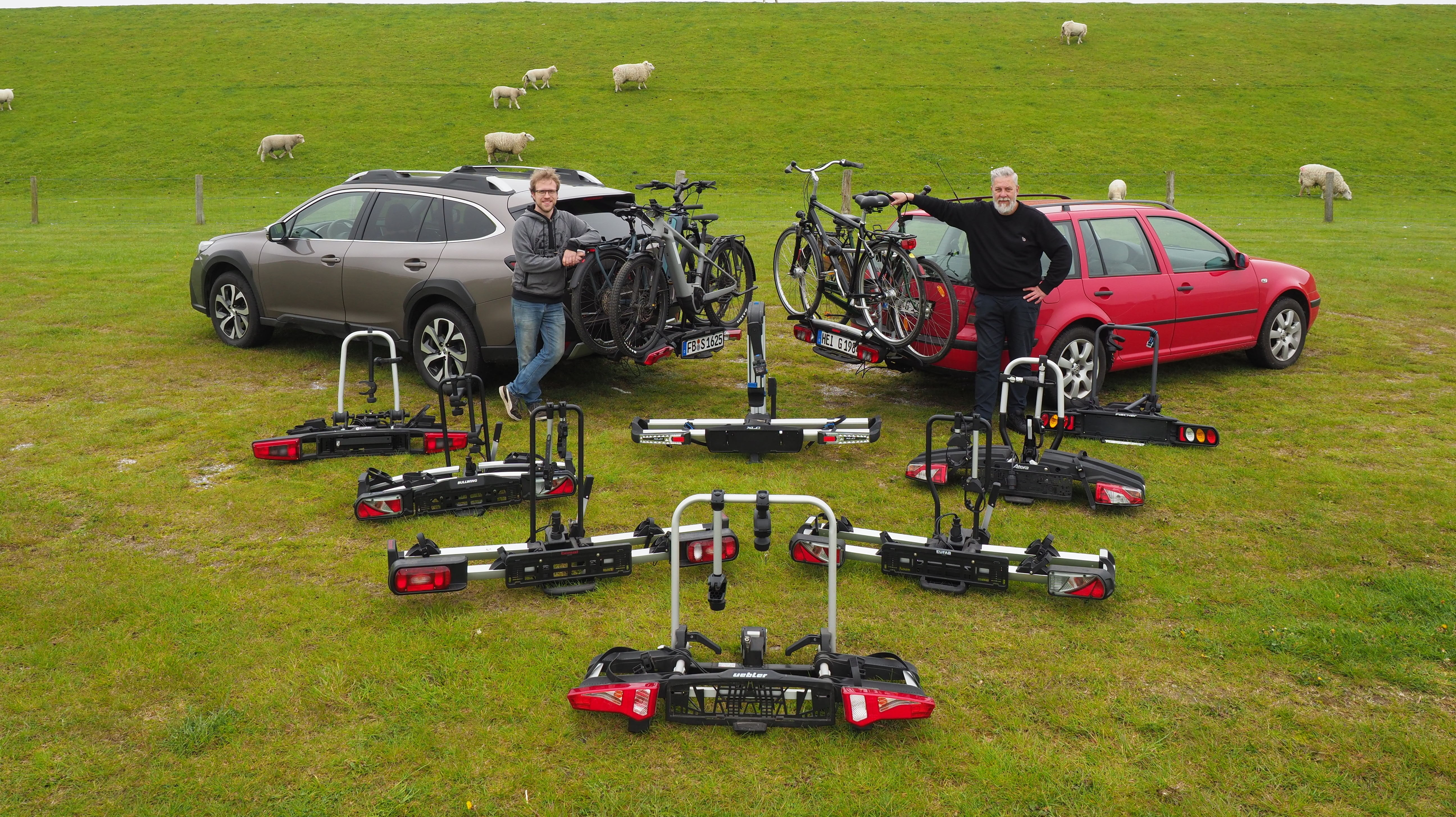 Fahrradträger für E-Bikes im AUTO BILD-Test - AUTO BILD