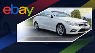 eBay Mercedes Benz E 250 CGI Cabrio