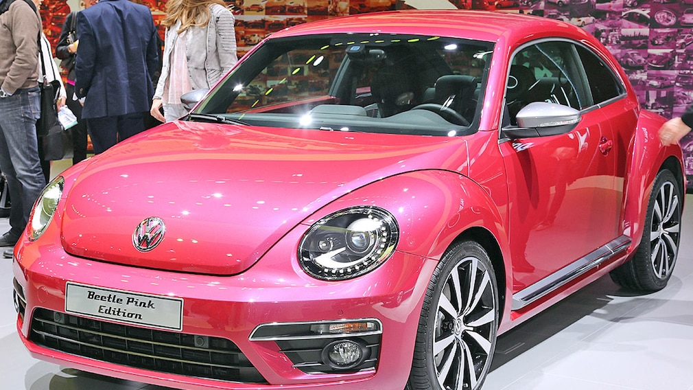 VW Beetle Pink Edition