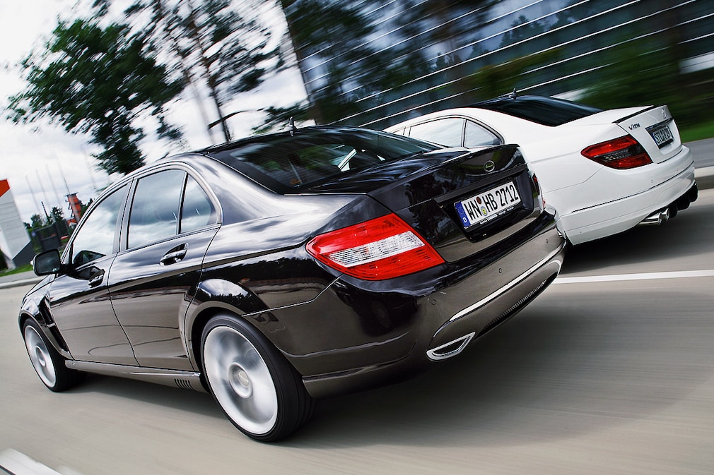Getunte Mercedes-Benz C-Klasse C 320 CDI von Lorinser und C V32 CDI von Väth