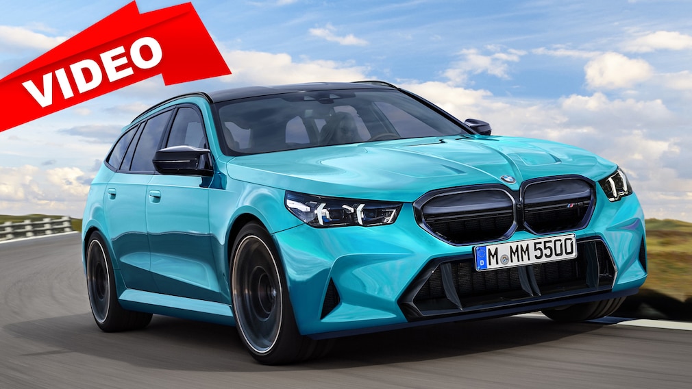 BMW M5 Touring Skizze