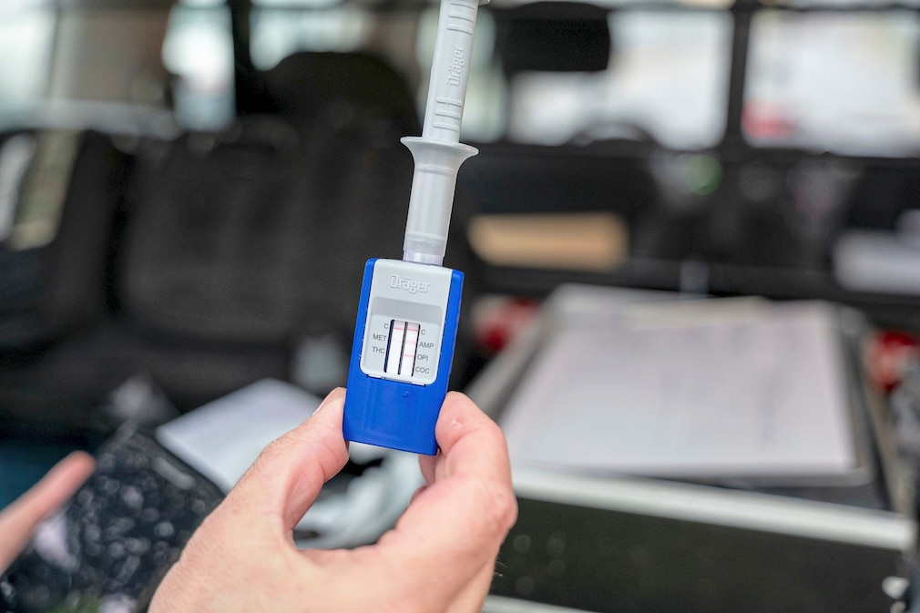 FRANCE - POLICE ROADSIDE CHECK
