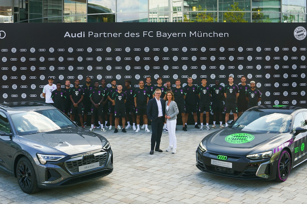 Neue Dienst-Audis für FC Bayern