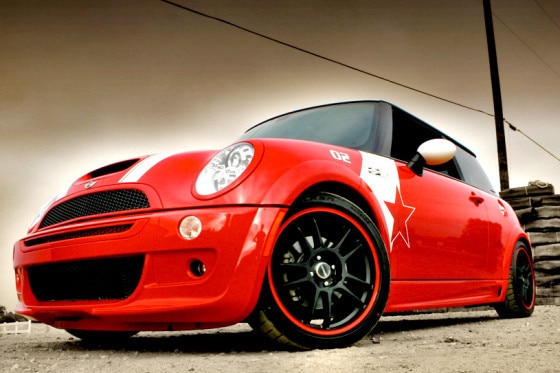 Airborne Mini Cooper