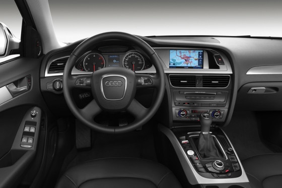 Stark zugelegt: Im Innenraum bietet die neue Ingolstädter Limousine viel Platz und gewohnt edles Ambiente.