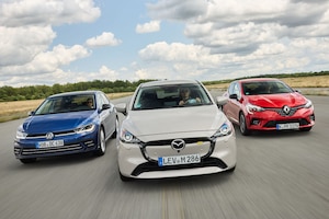 Mazda2 e-Skyactiv G 90 M Hybrid Renault Clio TCe 90 VW Polo 1.0 TSI