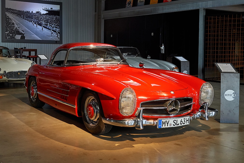 Mercedes 300 SL Roadster Fahrkultur - Fälschung Kriminalität