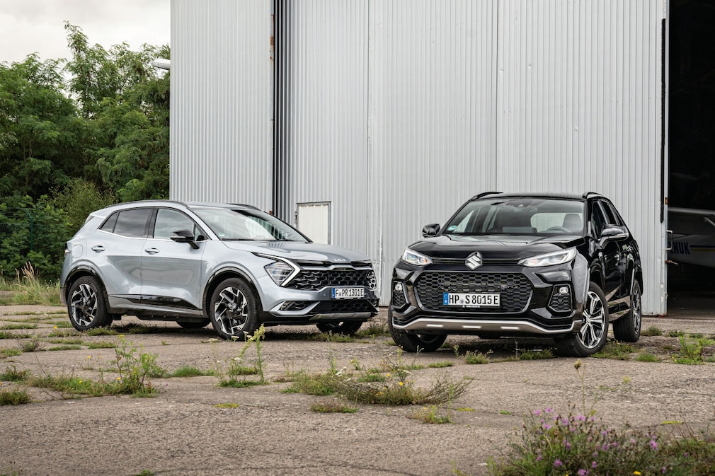 Kia Sportage 1.6 T-GDI PHEV Suzuki Across 2.5 PHEV