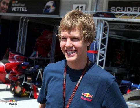 Sebastian Vettel vor seinem ersten Start als Stammfahrer in der Königsklasse.
