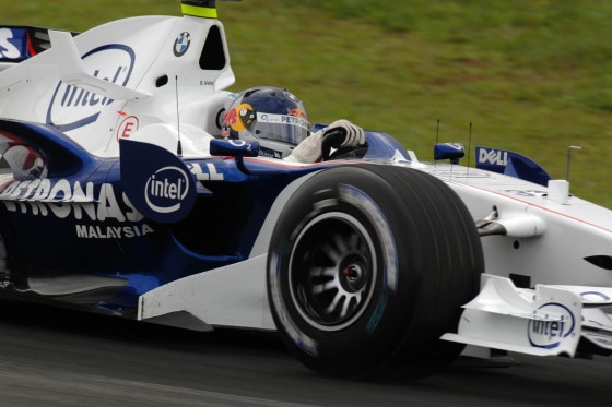Sein erster Formel-1-Einsatz beim USA GP 2007. Im BMW-Sauber holte der "Ersatzfahrer" einen Punkt.