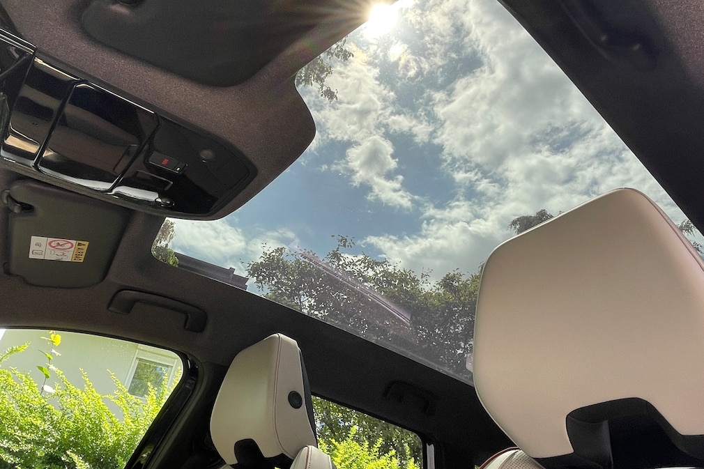 Glasdach im Renault Espace E-Tech