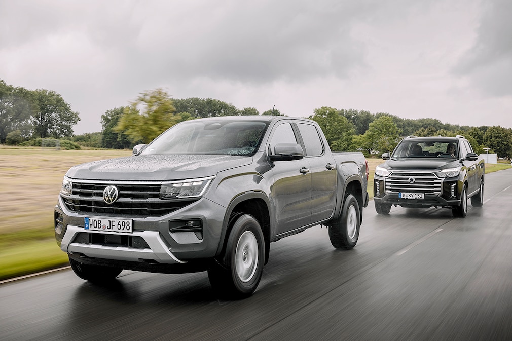 VW Amarok 2.0 TDI 4Motion SsangYong Musso Grand 2.2 e-XDi