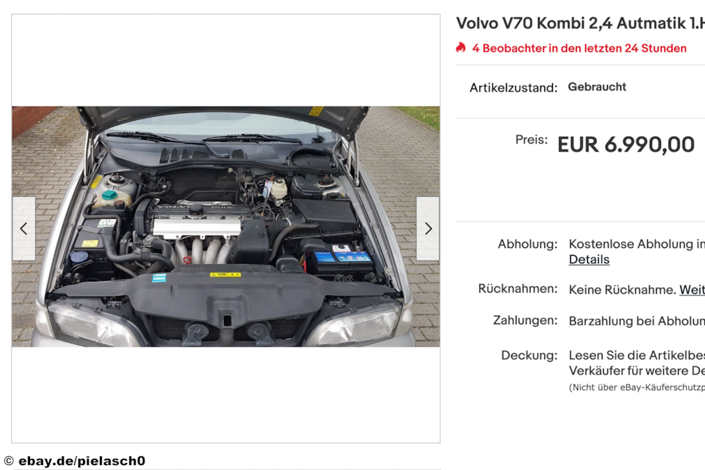 eBay Volvo V70 Kombi
