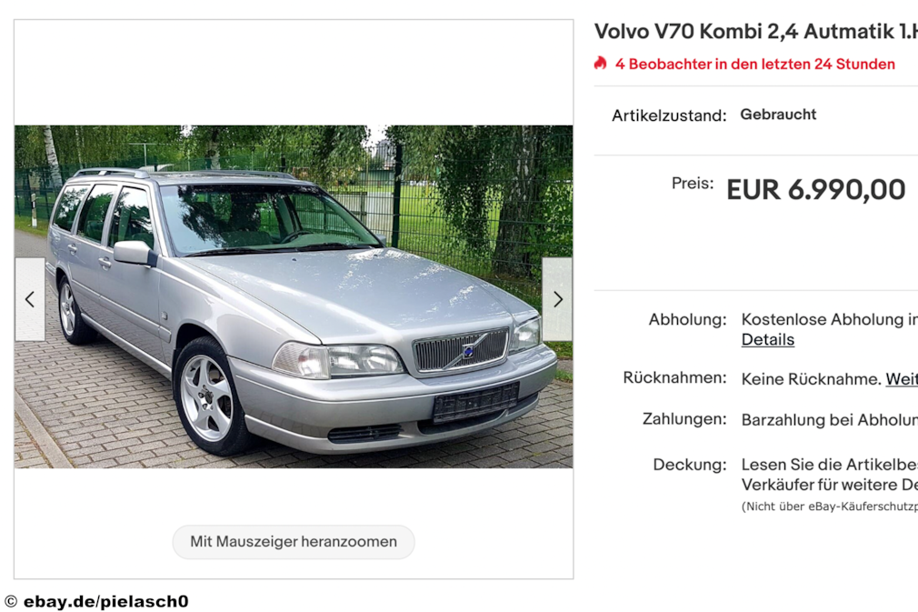 eBay Volvo V70 Kombi