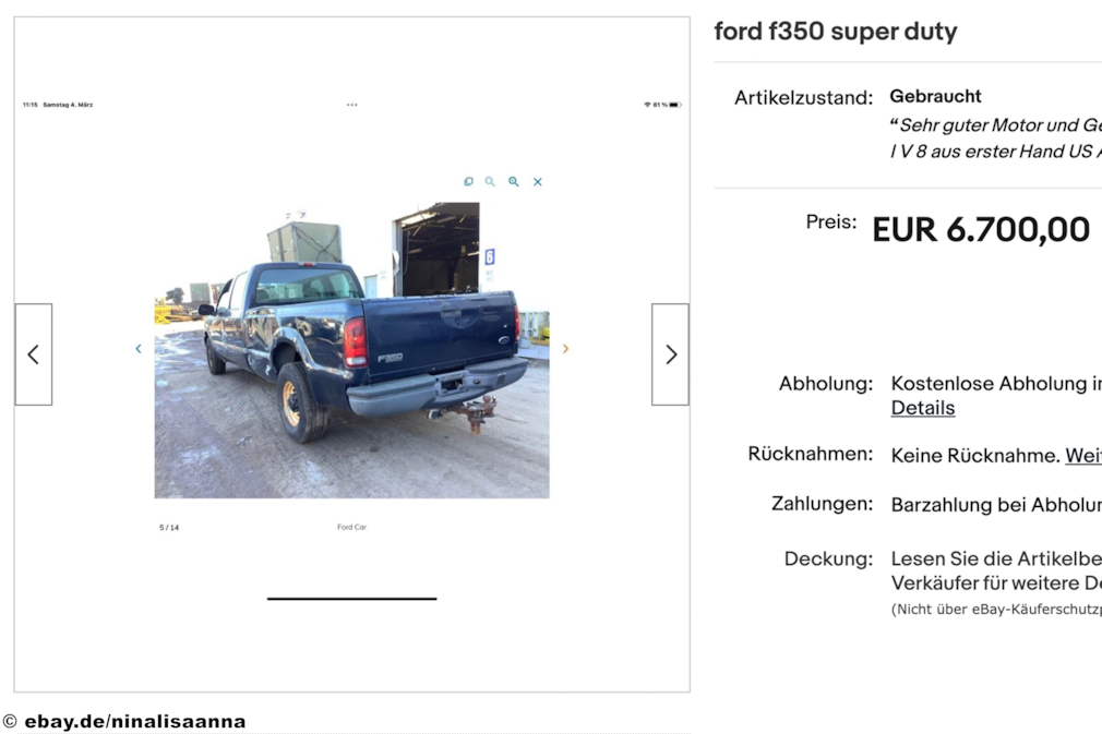 eBay Ford f350 eBay Ford f350