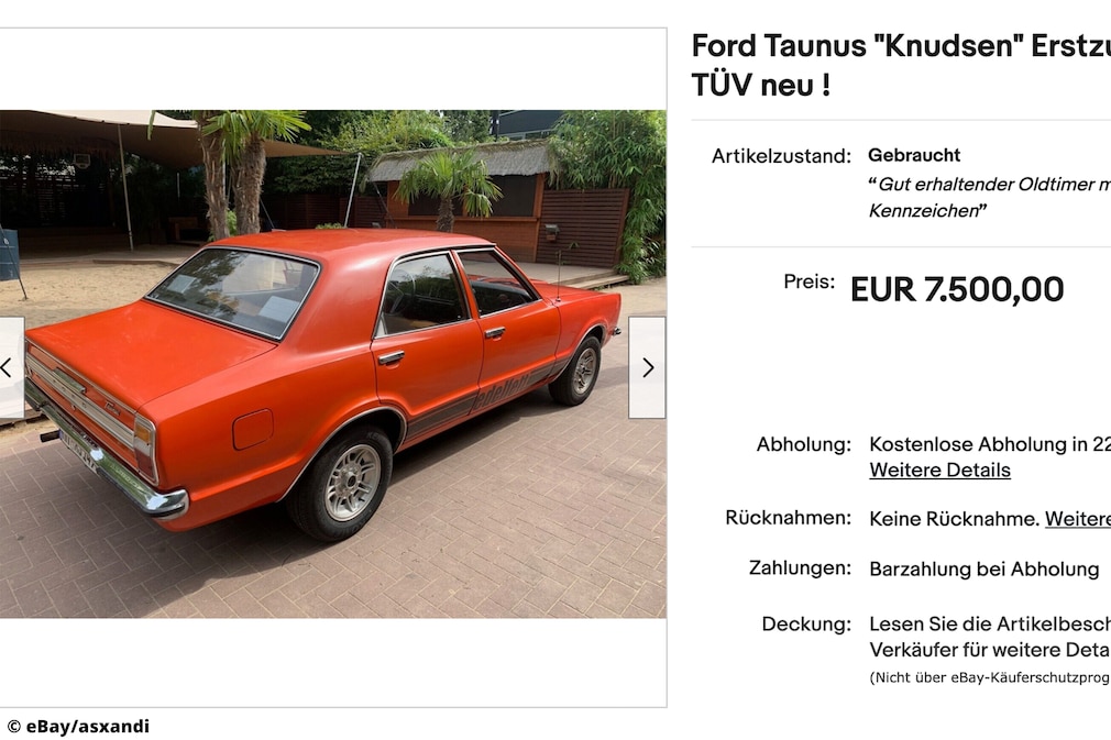 eBay Ford Taunus