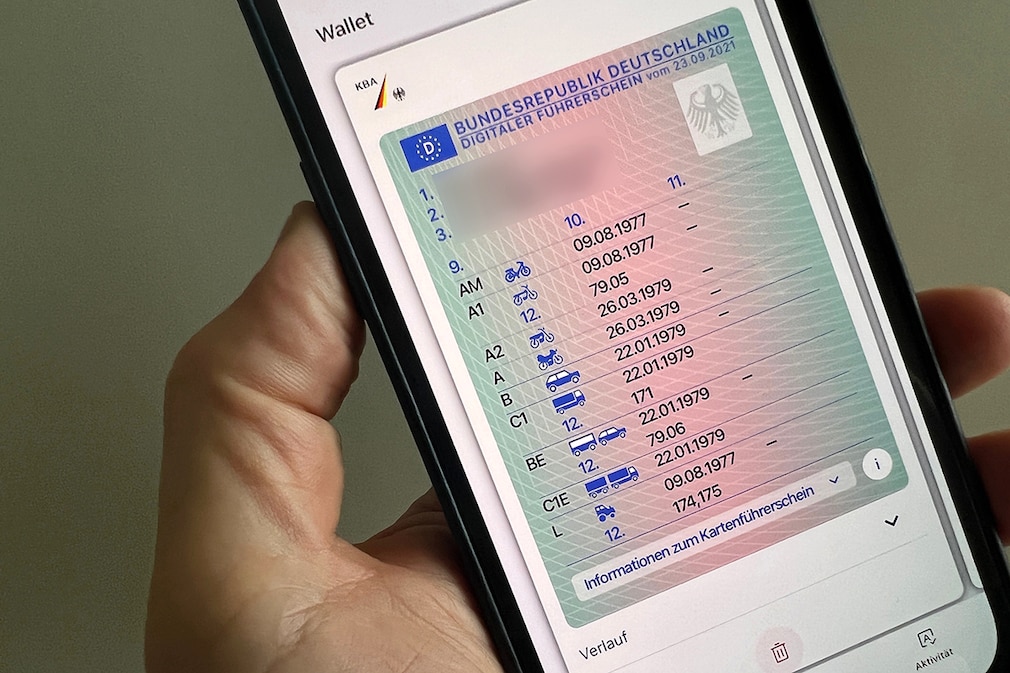 Digitaler Führerschein