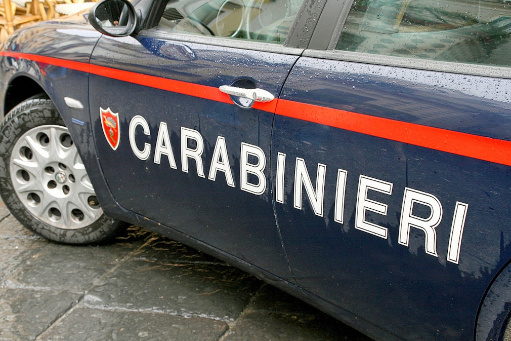 Polizeiauto der Carabinieri in Italien