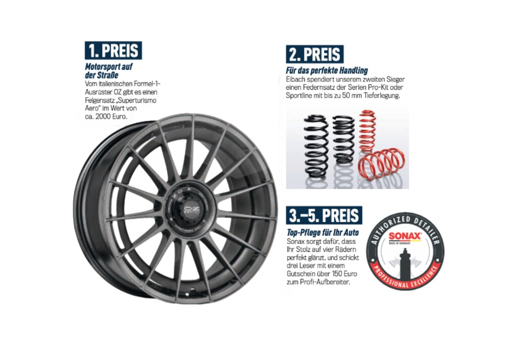 Preise Sportscars des Jahres 2023