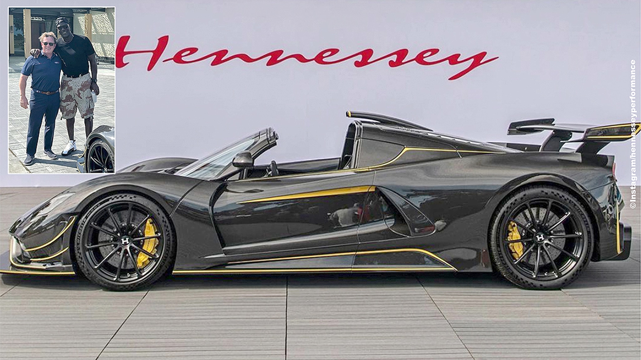 Hennessey Venom F5 Roadster von Michael Jordan - AUTO BILD