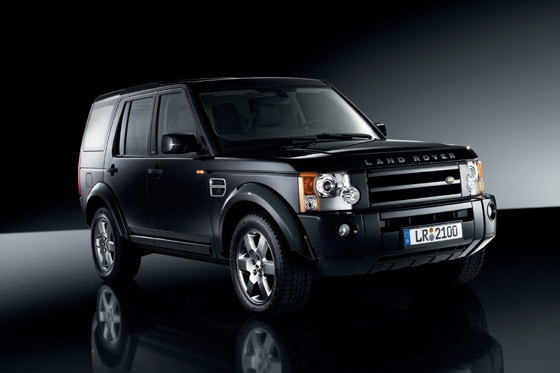 Land Rover Modellpalette