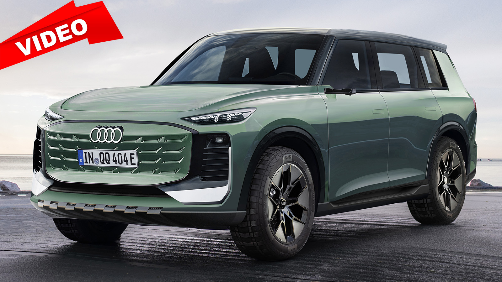 Audi Q9 (2024) lllustration SUV Ausstattung AUTO BILD