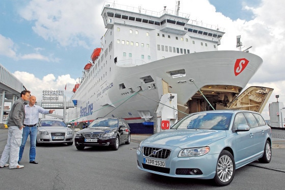 Test Audi A6 Avant/BMW 525i Touring/Volvo V70