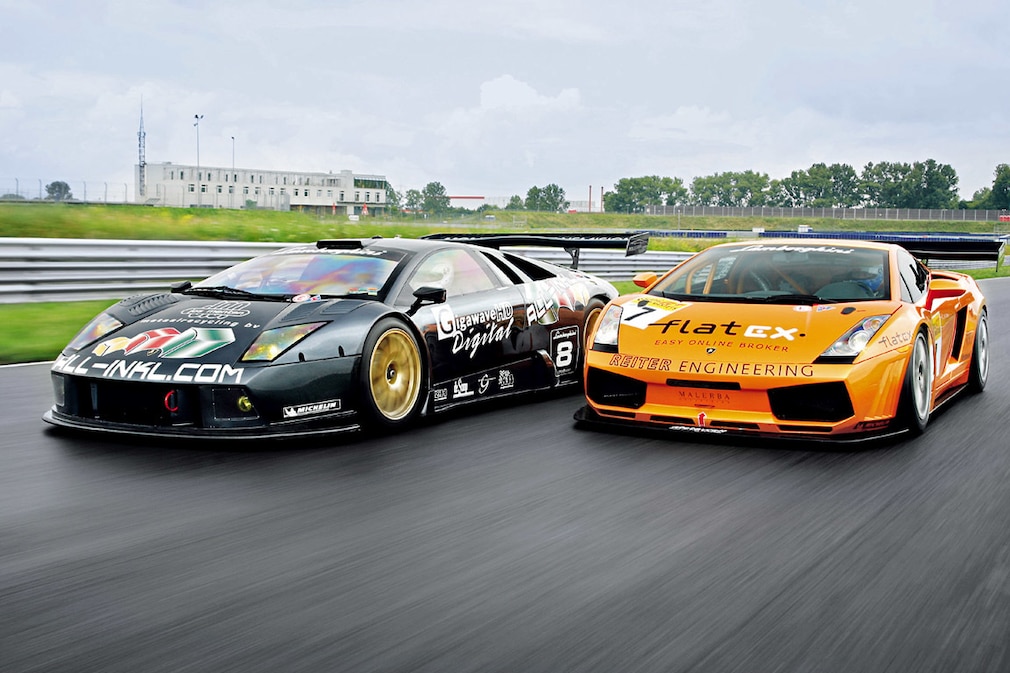 Lamborghini Murciélago GT1 und Gallardo GT3
