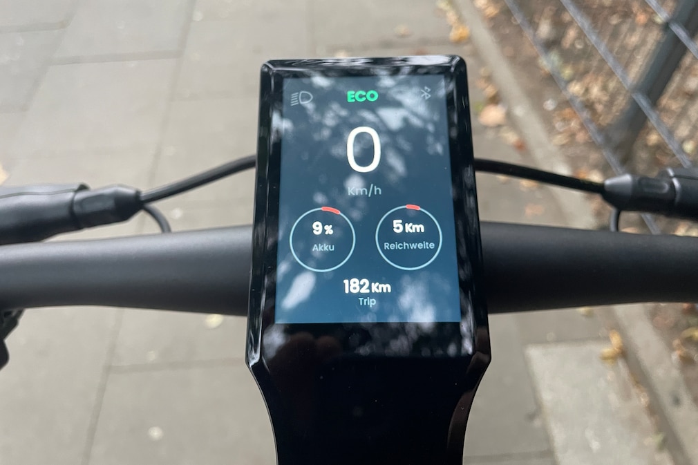 E-Scooter Egret One im Alltagstest: Resttreichweite mit fast leerem Akku