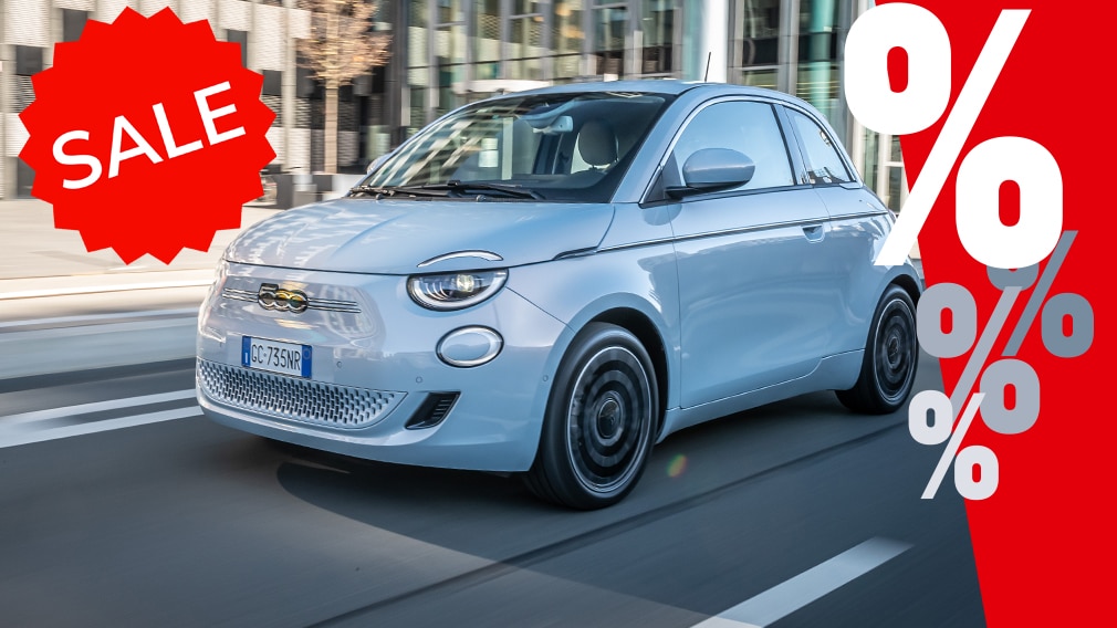 Fiat 500e Carwow - Montage